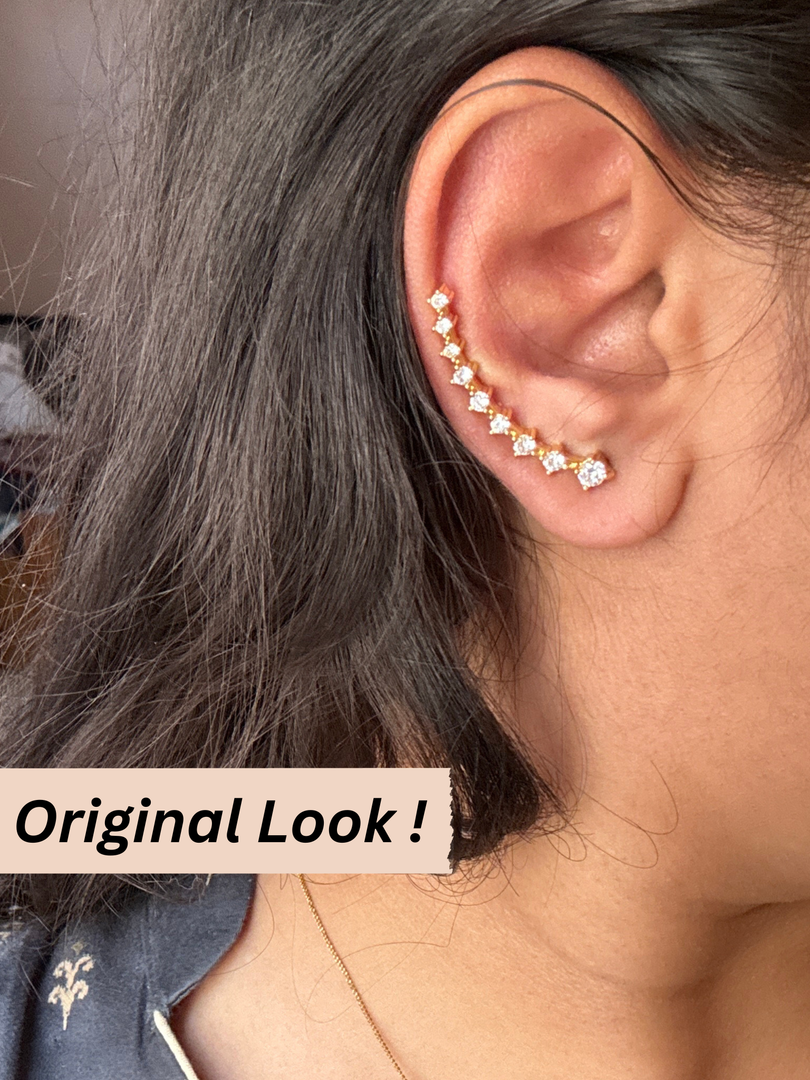 Sparkle Ear Climber