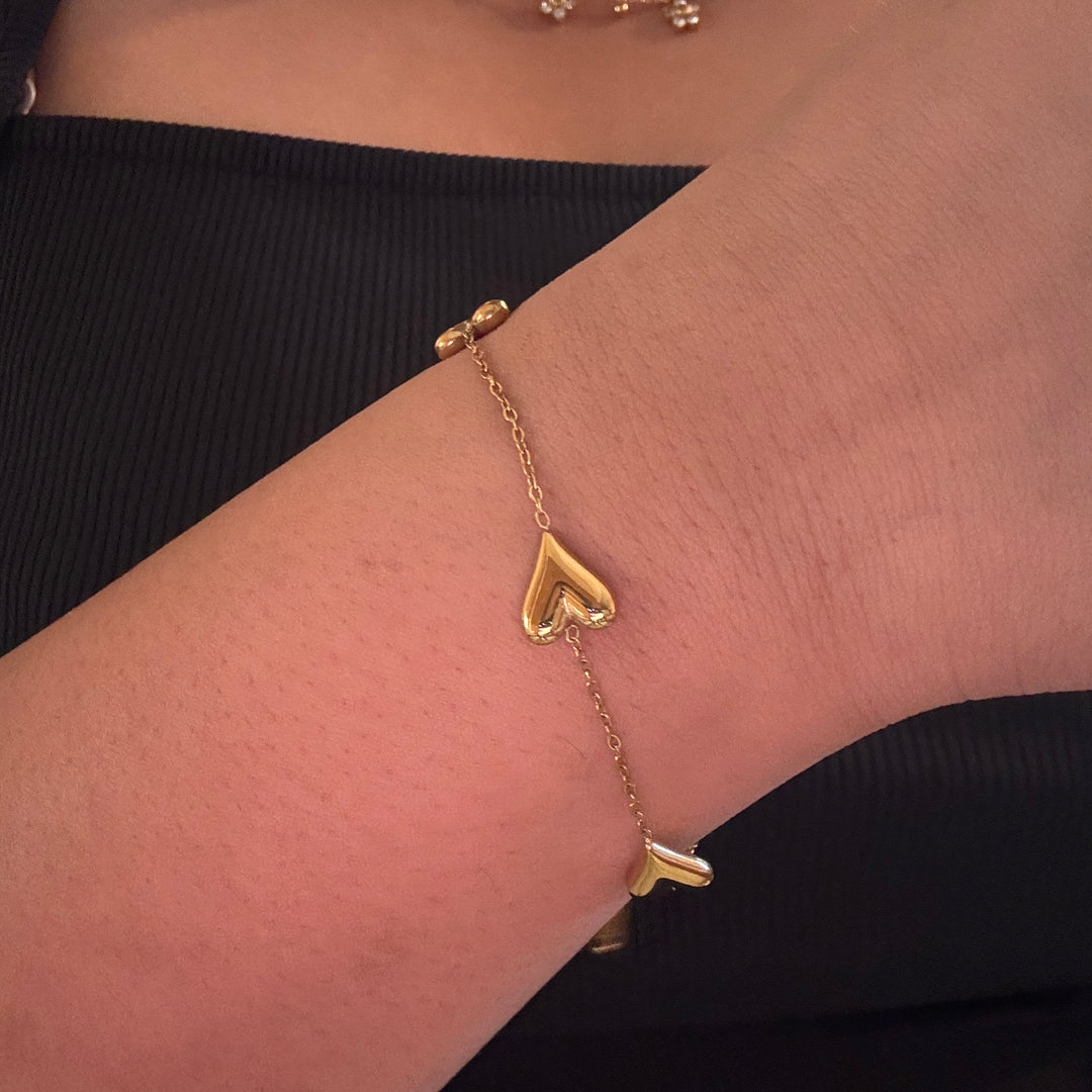 Heartfelt bracelet