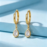 Amara Teardrop Hoops