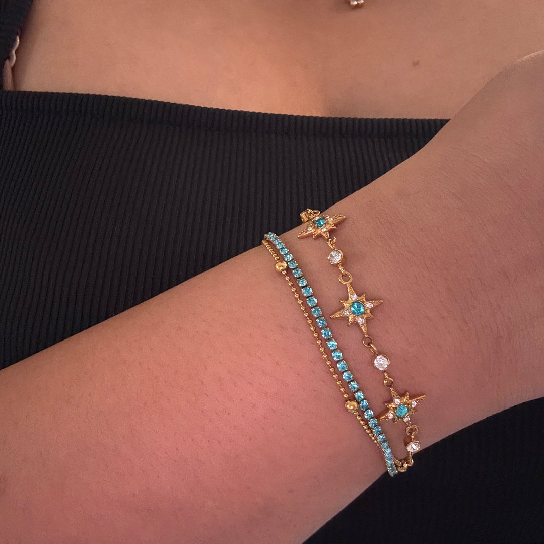Azure Starfall Bracelet