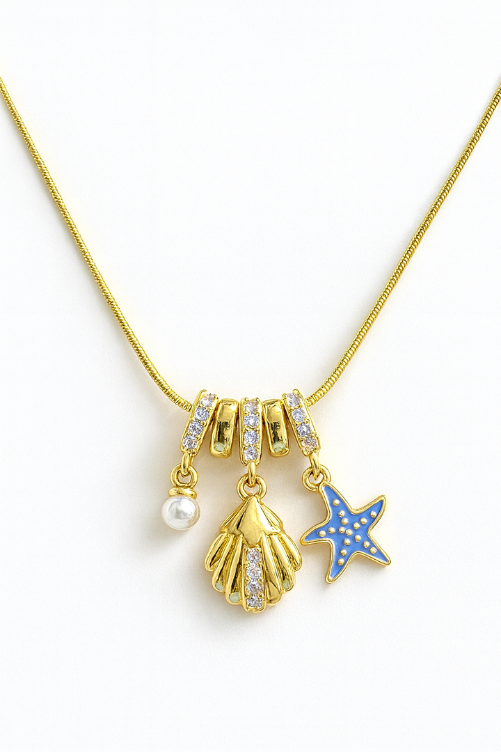 Starfish dream neckpiece