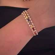 Multi triple bracelet