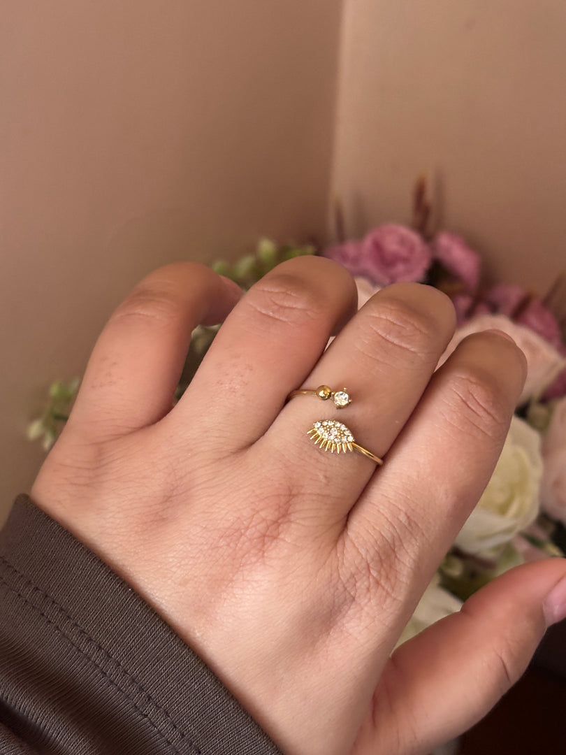 Evil eye ring