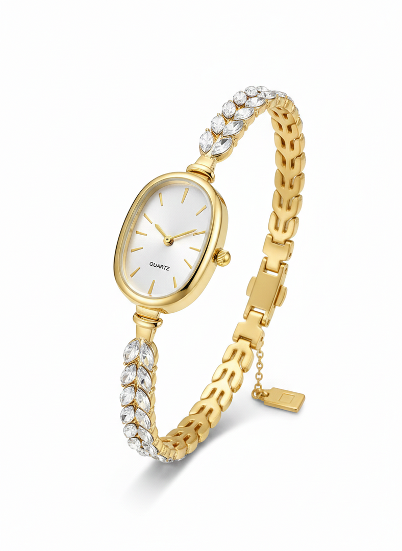 Crystal Vine Bracelet Watch