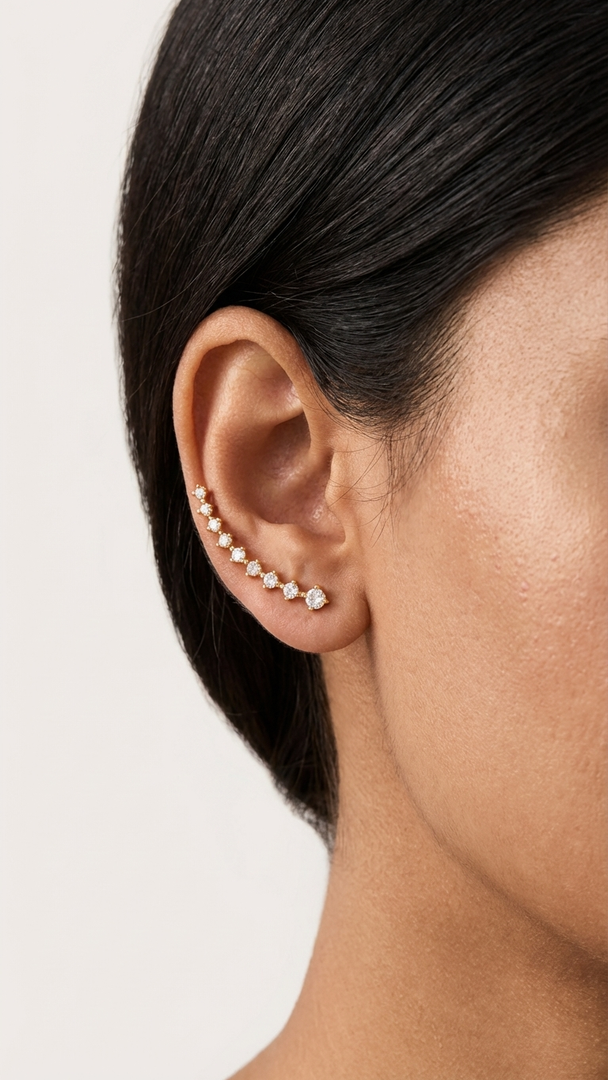 Sparkle Ear Climber