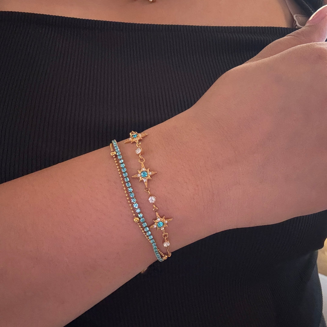 Azure Starfall Bracelet