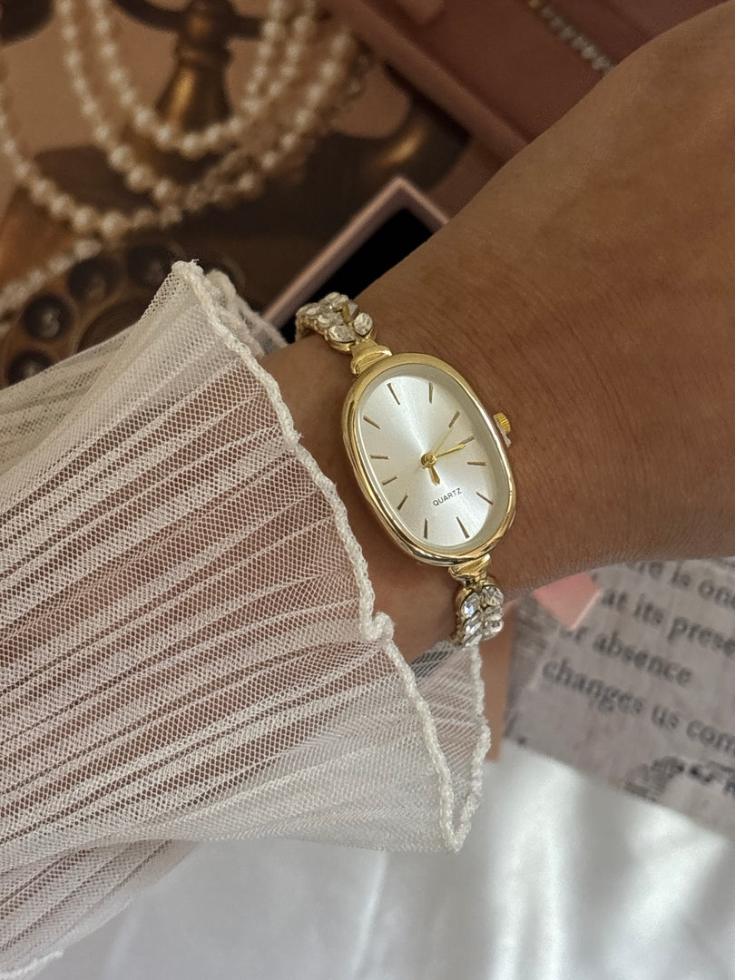 Crystal Vine Bracelet Watch