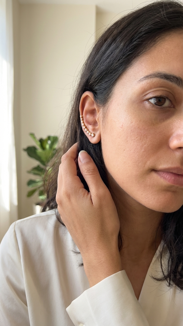 Sparkle Ear Climber