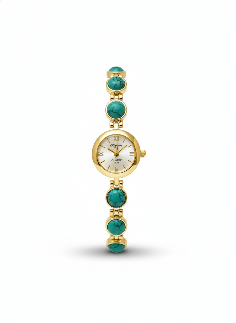 Turquoise Stone Bracelet Watch