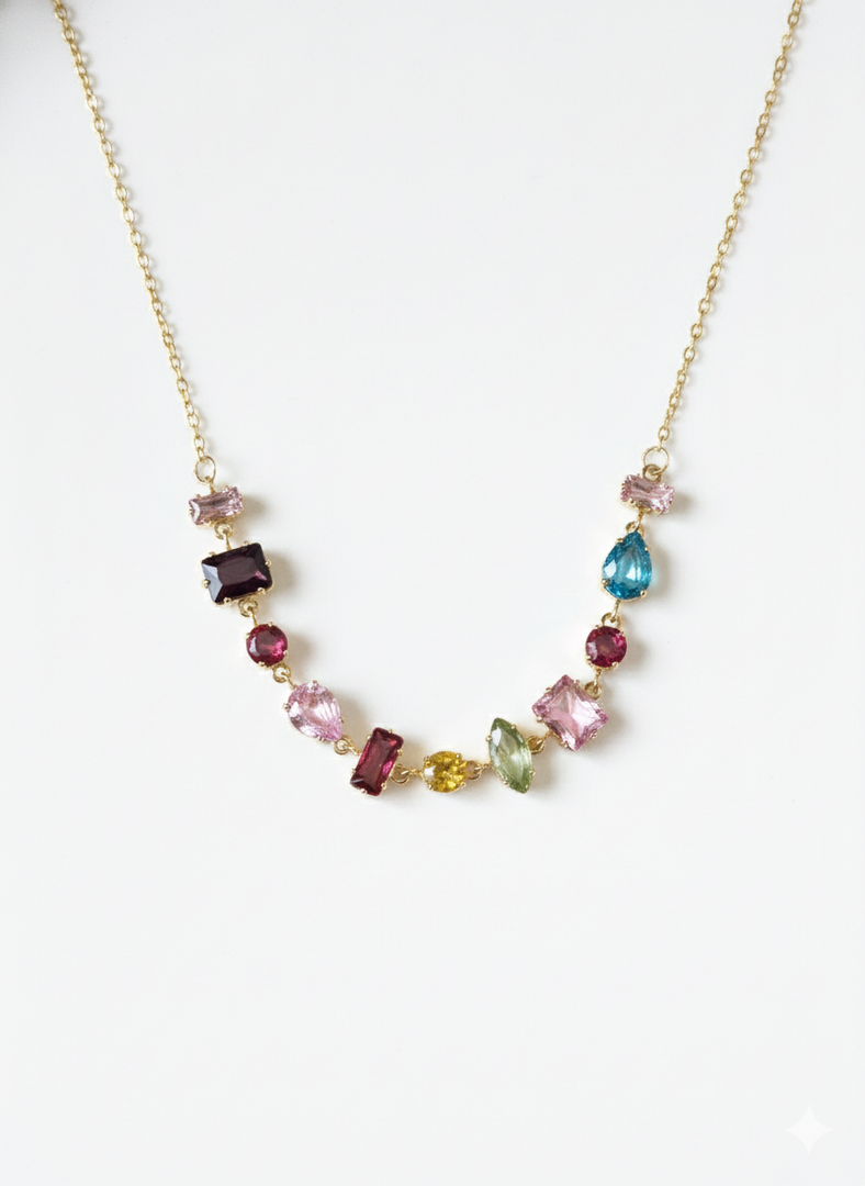 Gemstone neckpeice