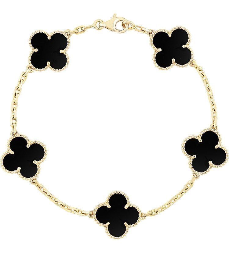Black clover bracelet