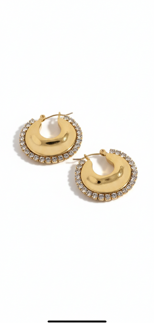 Celestial glow hoops