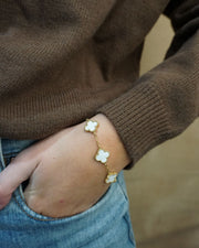 White clover bracelet