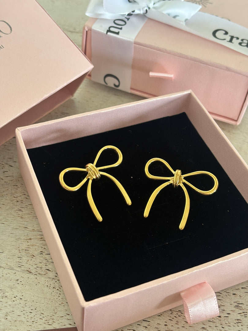 Gilded Petal Dangles
