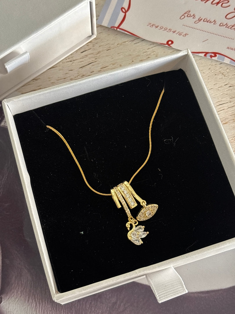 Trinity Spark Necklace