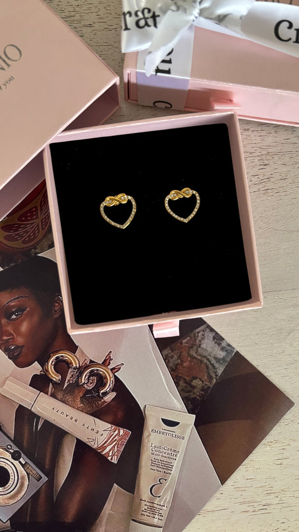 Infinity heart tops