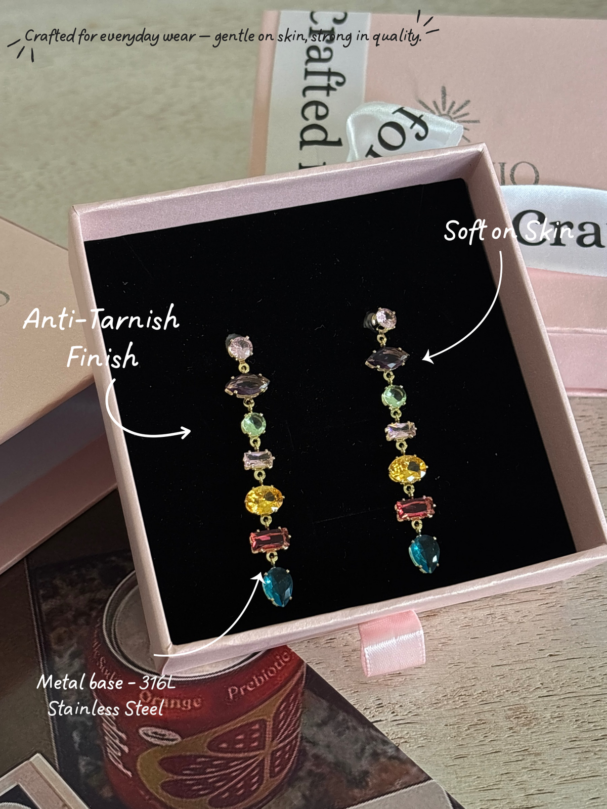 Sunburst Disc Earrings
