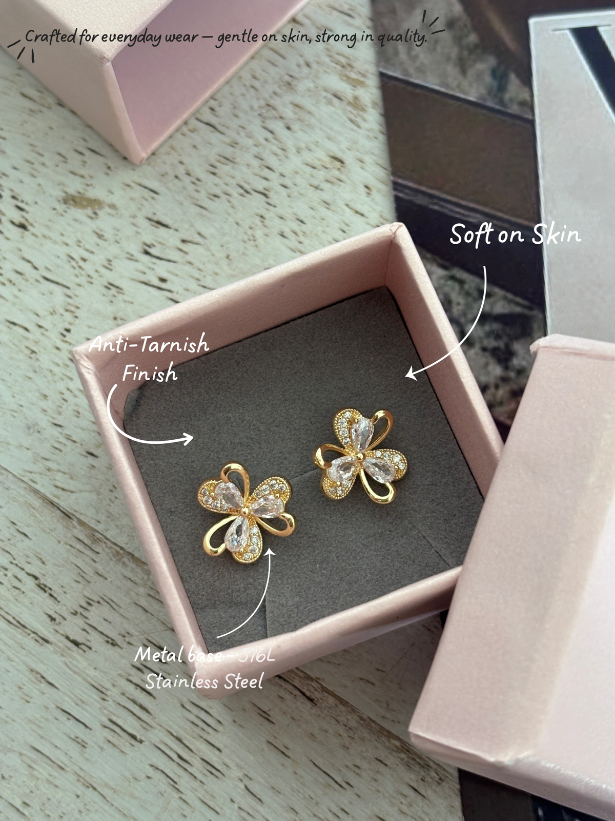 Sweetheart Studs