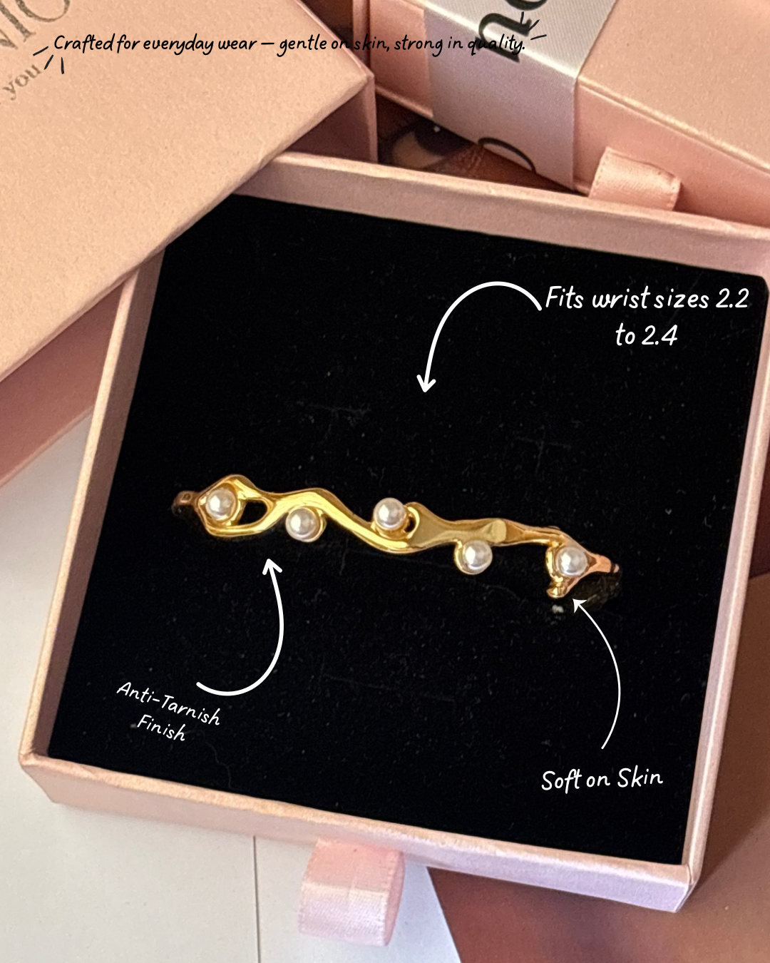 Pearl twist kada