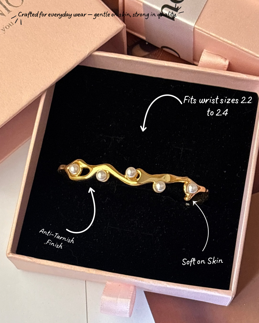 Pearl twist kada