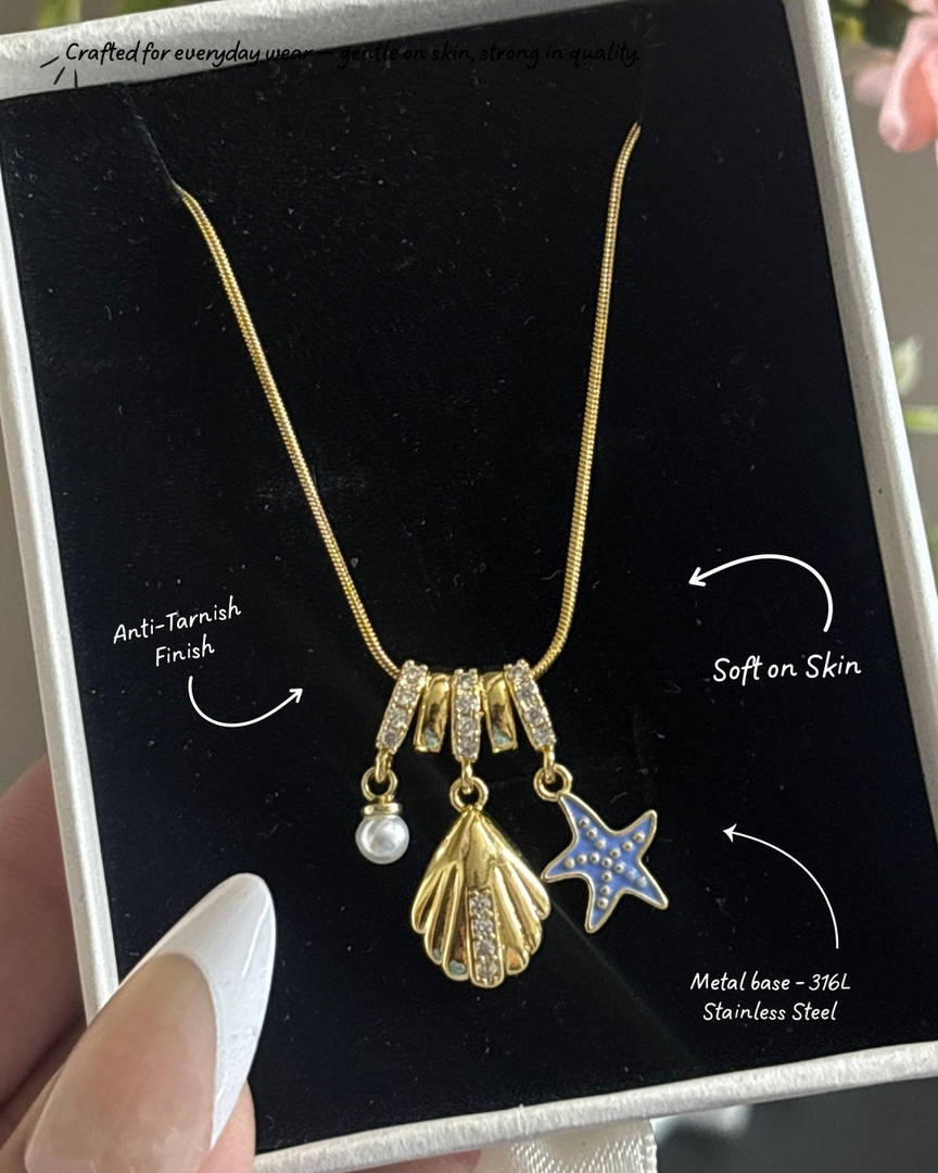 Starfish dream neckpiece