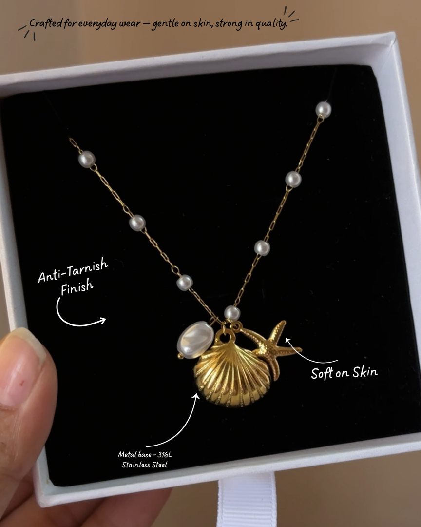 Star-shell neckpeice