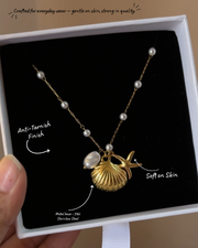 Star-shell neckpeice