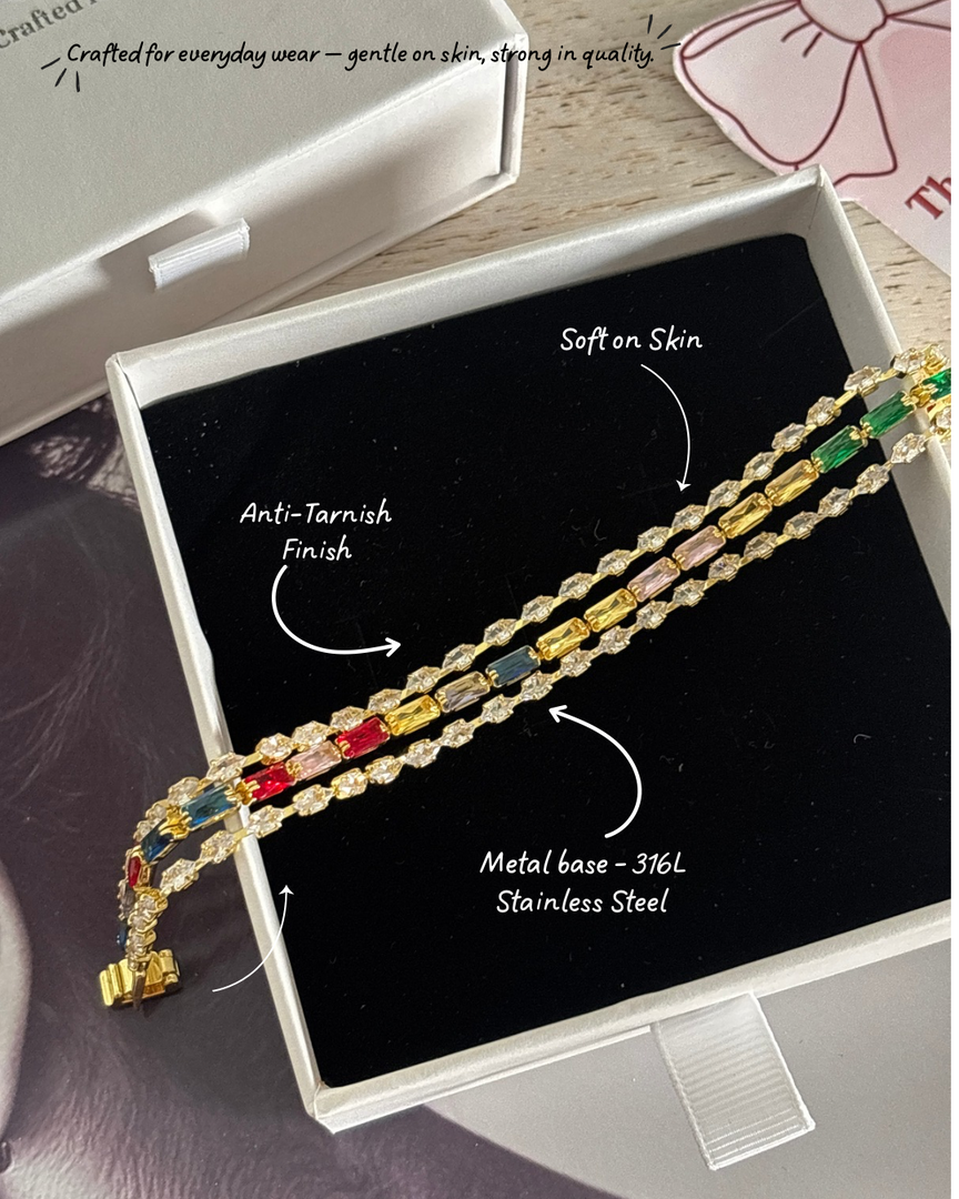 Multi triple bracelet
