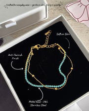 Aqua Dazzle Bracelet