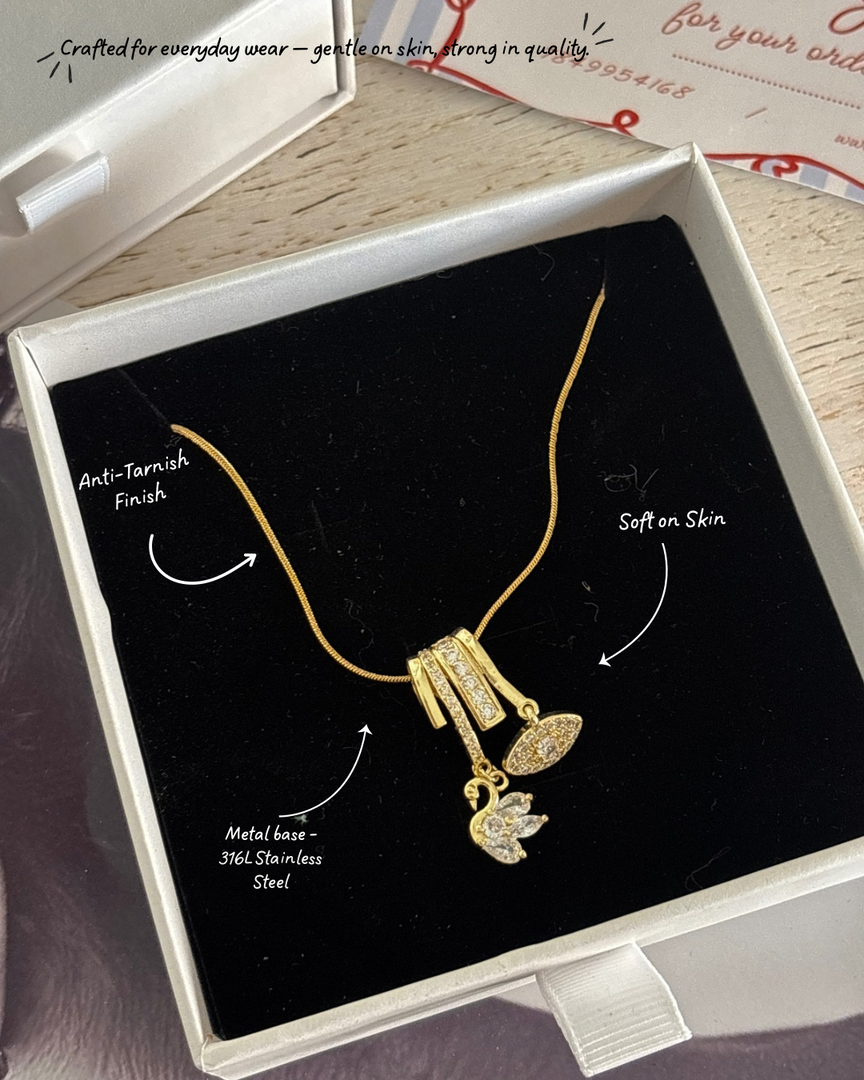 Trinity Spark Necklace