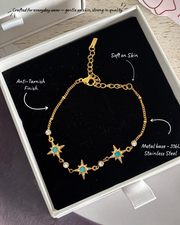 Azure Starfall Bracelet